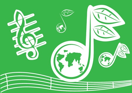 Music background のイラスト素材