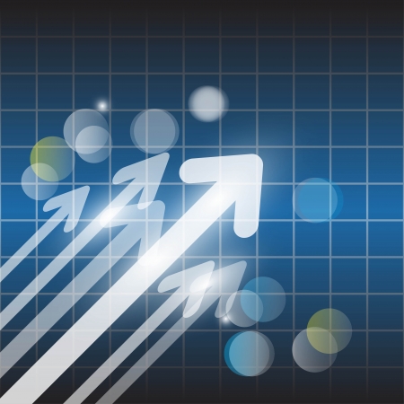 Abstract vector arrow backgroundのイラスト素材