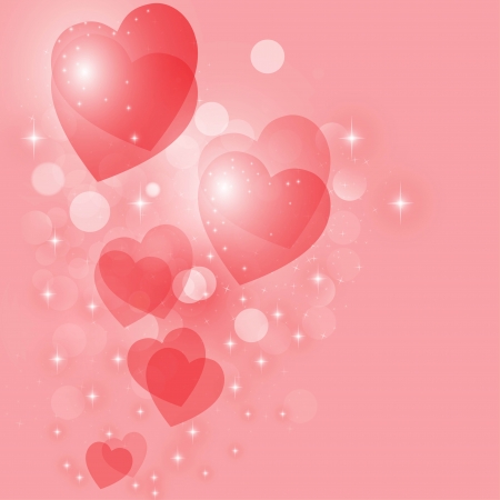 Heart vector backgroundのイラスト素材