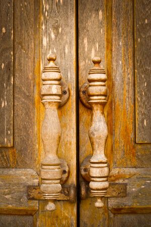 Old door backgroundの写真素材