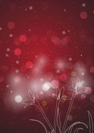 Abstract flower background のイラスト素材