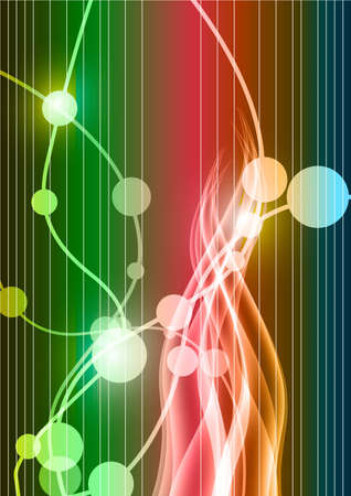 abstract art colorful background vectorのイラスト素材