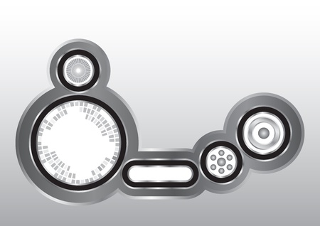 abstract icon backgroundのイラスト素材