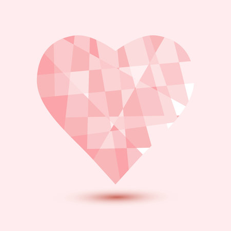 happy valentines day vector illustration backgroundのイラスト素材