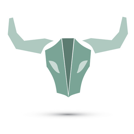 Illustration vector of zodiac, Taurusのイラスト素材