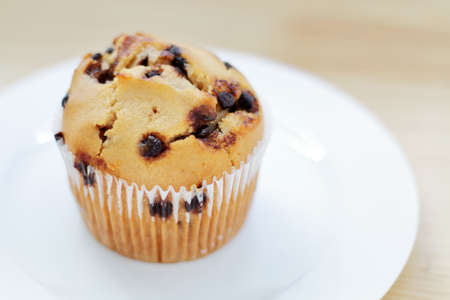 chocolate cup cakeの写真素材