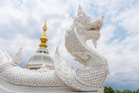 Thai dragon statueの写真素材