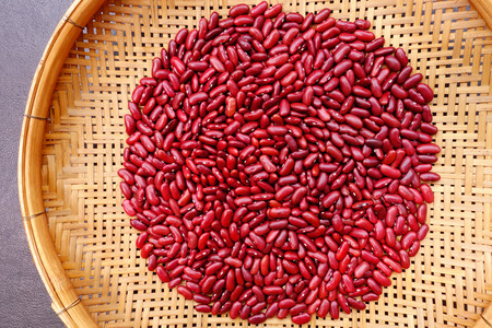 red kidney beans for backgroundの写真素材