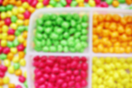 Close up of colorful candies for background