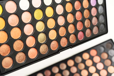 collection of make up and cosmetic beauty products arrangedの写真素材