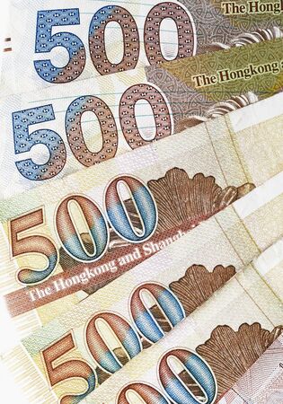 close up of banknote isolated on white backgroundの写真素材