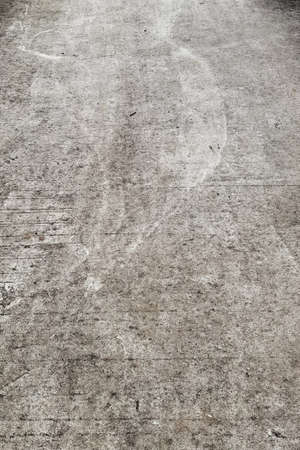 The surface of striped concrete street for backgroundの写真素材