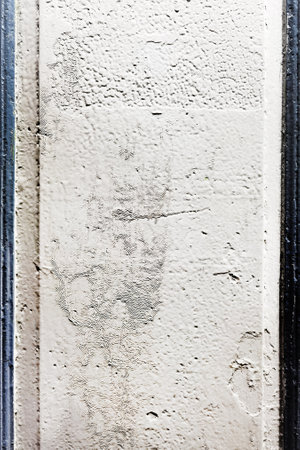 Concrete cement cracked wall texture for backgroundの写真素材