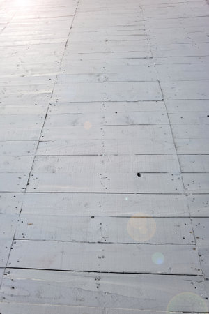 close up of white wooden texture for background