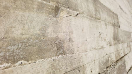 Concrete cement cracked wall texture for backgroundの写真素材