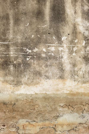 Concrete cement cracked wall texture for backgroundの写真素材