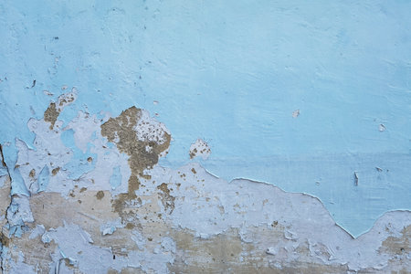 Concrete cement cracked wall texture for backgroundの写真素材
