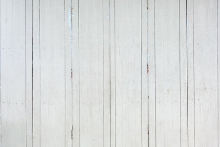 close up of white wooden texture for backgroundの写真素材