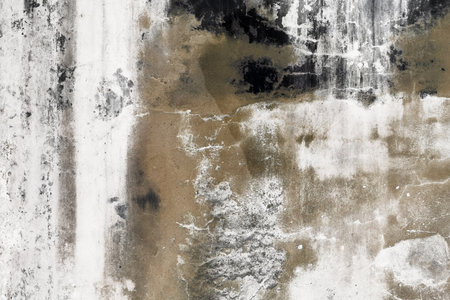 Concrete cement cracked wall texture for backgroundの写真素材