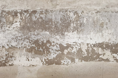 Concrete cement cracked wall texture for backgroundの写真素材