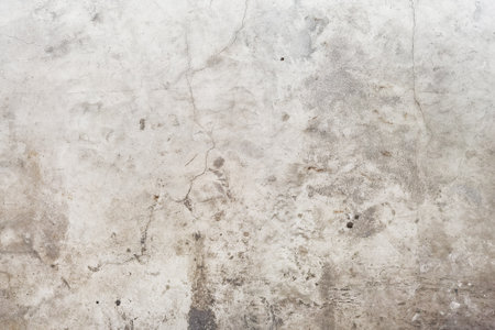 Concrete cement cracked wall texture for backgroundの写真素材