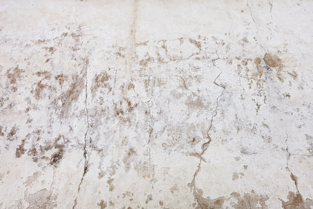 Concrete cement cracked wall texture for backgroundの写真素材