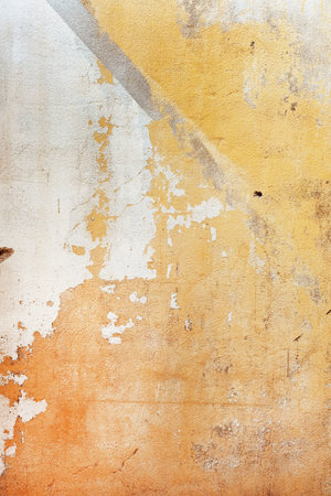 Concrete cement cracked wall texture for backgroundの写真素材