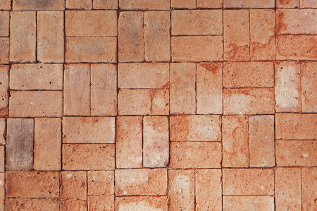 Texture of the brick wallsの写真素材