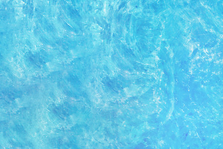 Concrete wall blue color for texture backgroundの写真素材