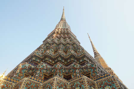 Bangkok, Thailand. Wat Pho, Temple of Reclining Buddha.