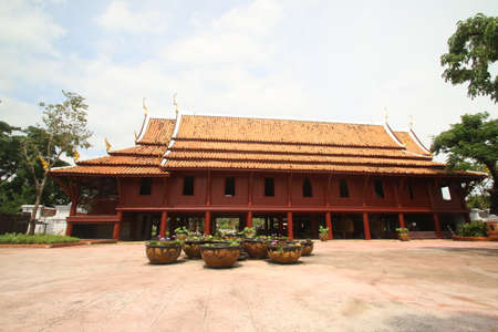 Samut Prakan, Bangkok - October 13, 2021 : Muang-Boran is the Ancient City open air museum offers more than 120 replicas of monuments on larger or smaller scales.のeditorial素材