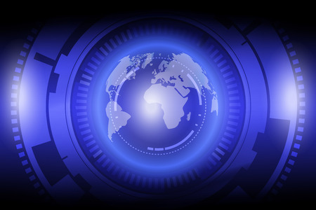 globalization technologyのイラスト素材