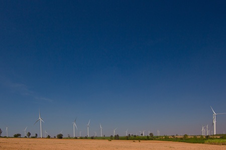 agriculture with wind turbine generator