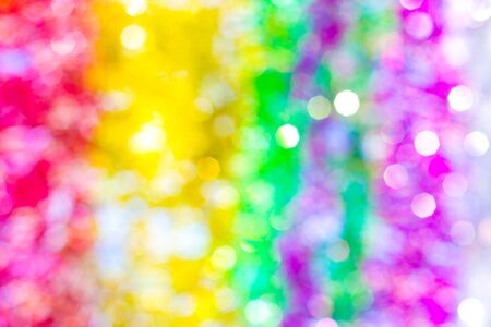 Colorful bokeh abstractの写真素材