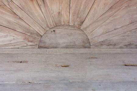 sun rays wood patternの写真素材