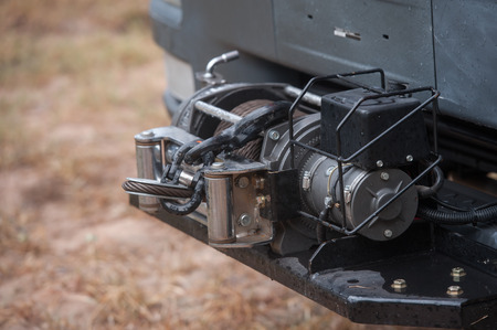 the front of firefighter truckの写真素材