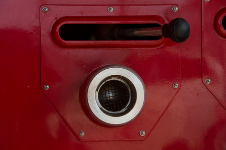 firefighter truck and tools