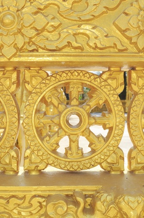 Dhammajak, wheel of Dhamma, Dhamma is Buddhaの写真素材