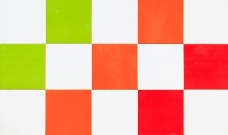 Tiles from the walls with many colors.の写真素材