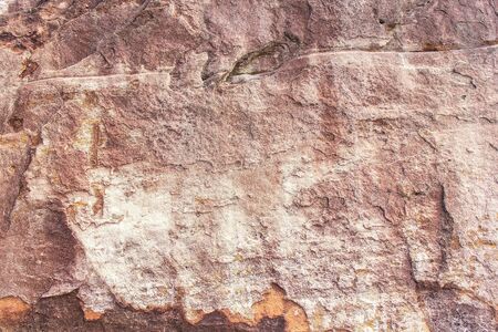 Walls built from natural stone for background image.の写真素材