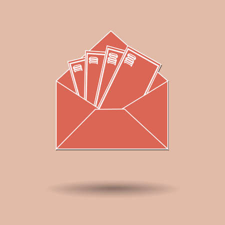 Vector illustration of  Money color background.のイラスト素材