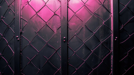 Black and pink metallic textures combine, forming a dynamic and stylish backdrop, Ai Generated.の素材