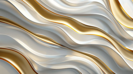 Transform your walls with a modern and creative 3D abstraction wallpaper, Ai Generated.の素材
