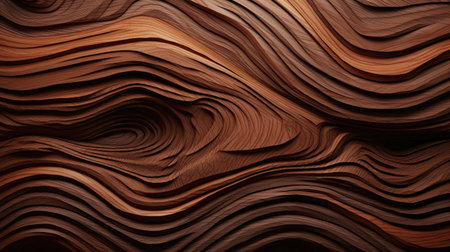Explore the natural allure of a textured wooden cut surface. Ai Generatedの素材