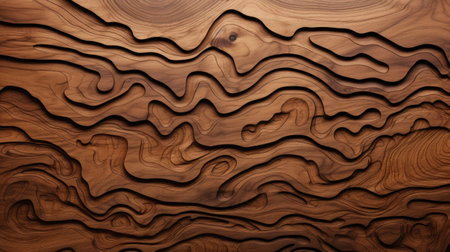 Explore the natural allure of a textured wooden cut surface. Ai Generatedの素材