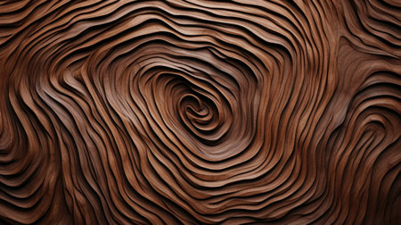 Explore the natural allure of a textured wooden cut surface. Ai Generatedの素材