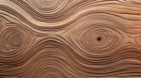 Explore the natural allure of a textured wooden cut surface. Ai Generatedの素材