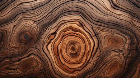 Explore the natural allure of a textured wooden cut surface. Ai Generatedの素材