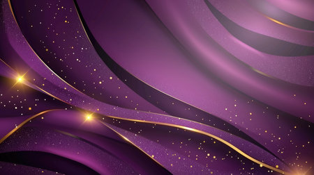 Modern and luxurious purple background for contemporary wallpapers, Ai Generated.の素材