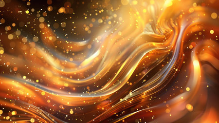 Modern and luxurious orange background for contemporary wallpapers, Ai Generated.の素材
